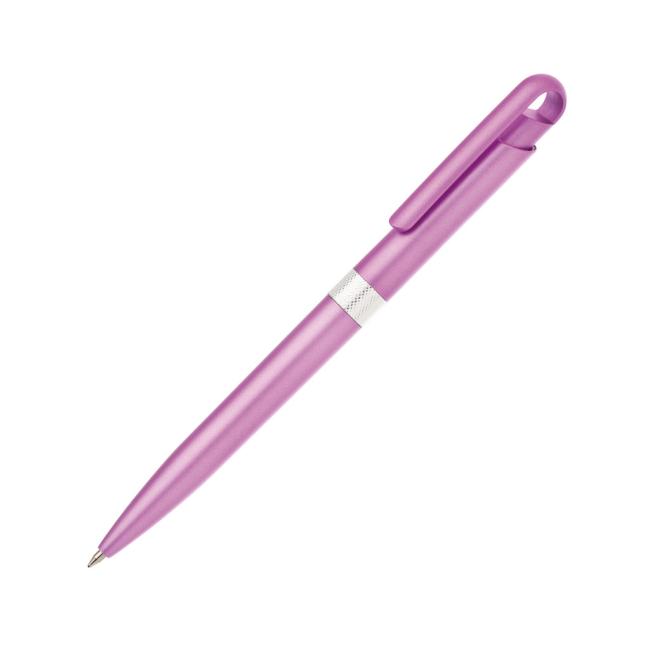 Ballpoint pen plastic FIROL metallic pink