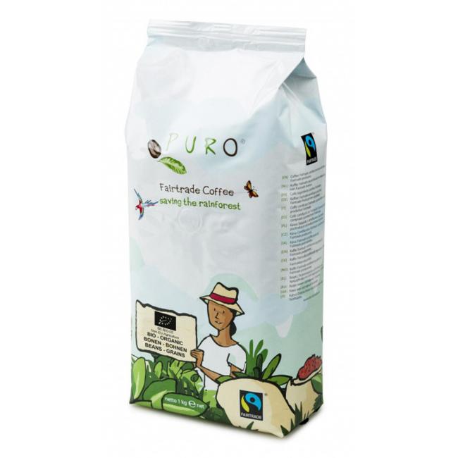 [PT501041] Káva Fairtrade Puro Bio Organic zrnková 1 kg