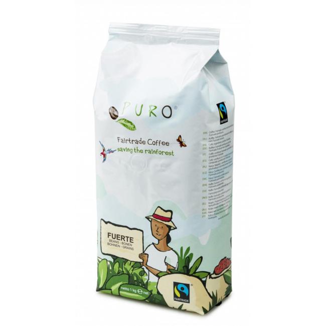[PT501043] Káva Fairtrade Puro Fuerte zrnková 1 kg