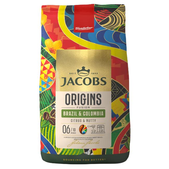 Zrnková káva Jacobs Brazil & Colombia 1000g