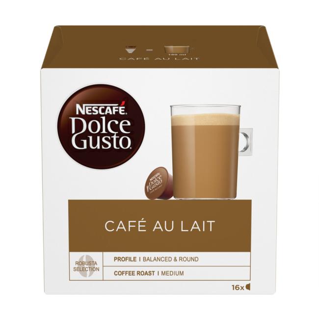 Coffee capsules DOLCE GUSTO Café Au Lait (16 pcs.)
