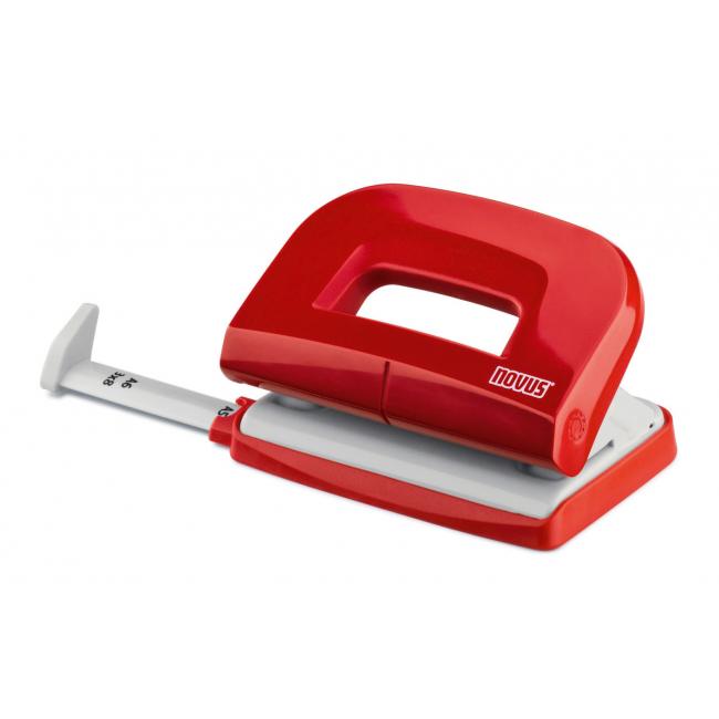 [NO250543] Hole punch Novus E 210 red/grey