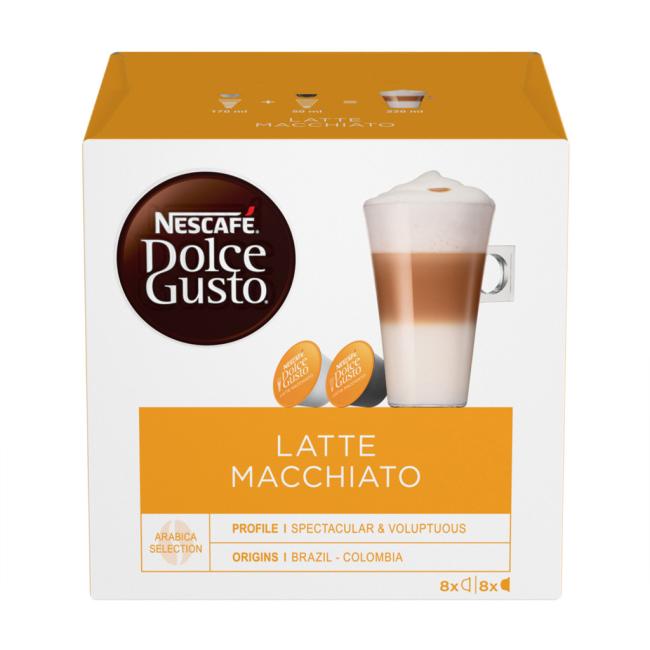 [PT502085] Kávové kapsuly DOLCE GUSTO Latte Macchiato (16 ks)