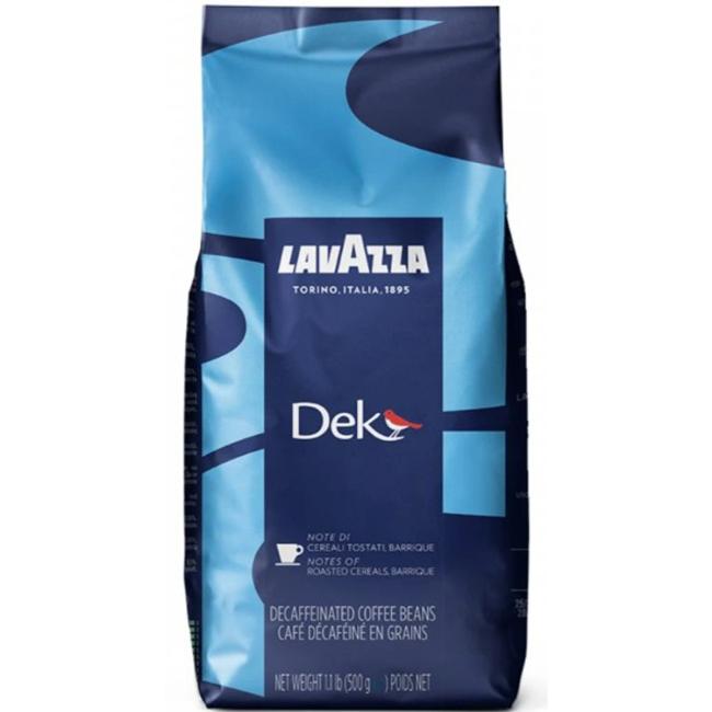 Káva LAVAZZA DEK bez kofeínu, zrnková, 500g