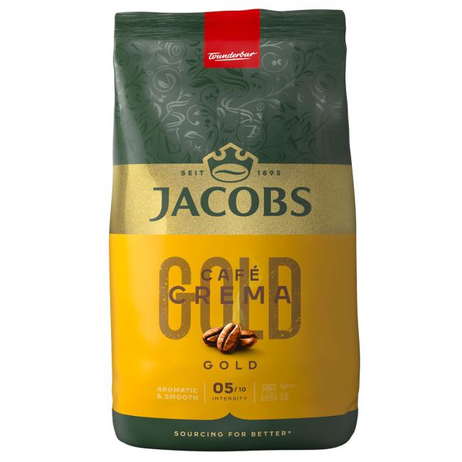 JACOBS Crema Gold zrnková káva 1 kg