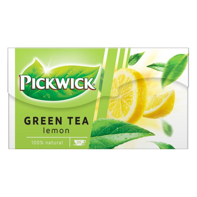 PICKWICK green tea with lemon HB 20 x 2g