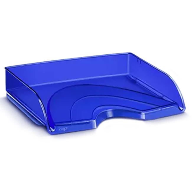 [CP220721] Cep Happy horizontal transparent blue tray