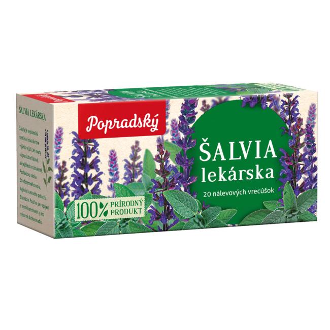 BOP herbal sage medicinal tea 20 x 1.5 g