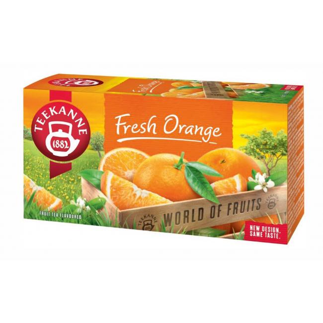 [PT604506] Čaj TEEKANNE ovocný Fresh Orange HB 20 x 2,25g