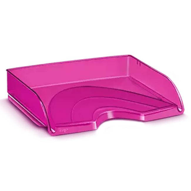 Cep Happy wide transparent pink storage tray