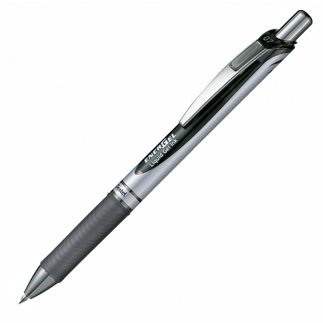 Pentel Energel 07 gel roller, black