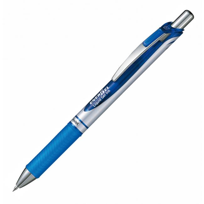 Pentel Energel 07 gel roller, blue