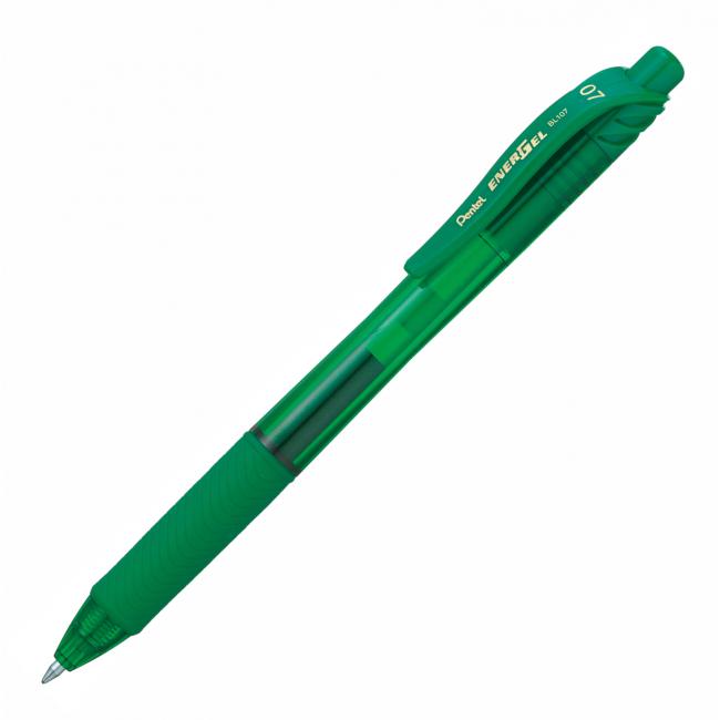 Pentel Energel X 07 gel roller, green