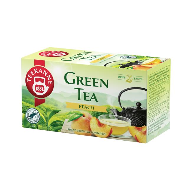 Tea TEEKANNE green Peach HB 20 x 1.75g