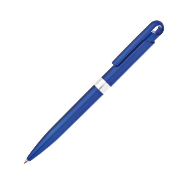 Ballpoint pen plastic FIROL metallic blue