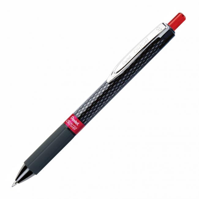 Pentel gel roller Oh! Gel, red