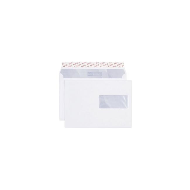 Postal envelopes C5 ELCO with tape, window on the right, 100 pcs