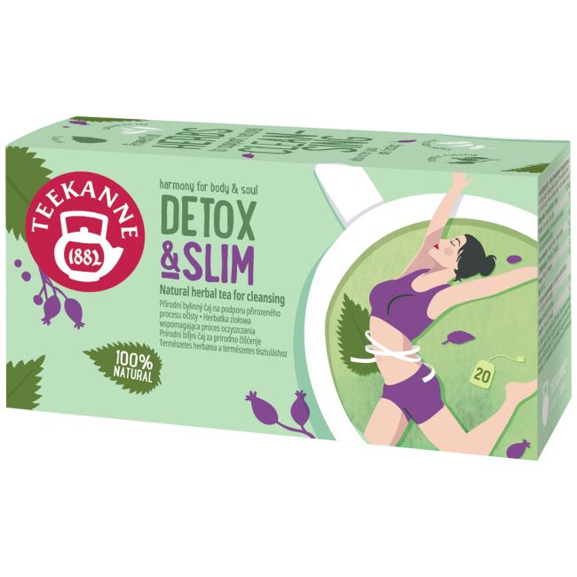 [PT604680] Čaj TEEKANNE Harmony for body & soul Detox & Slim HB 20 x 1,6g