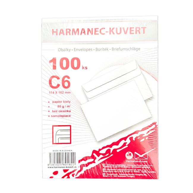 [OB362010] Postal envelopes C6 self-adhesive, 100 pcs