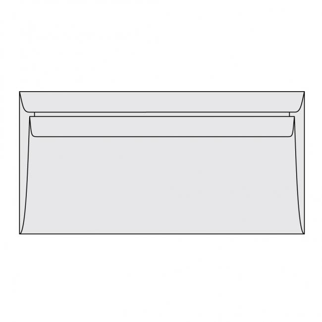 [OB412225] Poštové obálky DL samolepiace, 25 ks