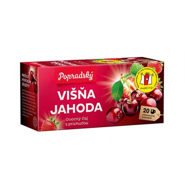 [PT605025] Čaj BOP ovocný višňa jahoda 20 x 2g