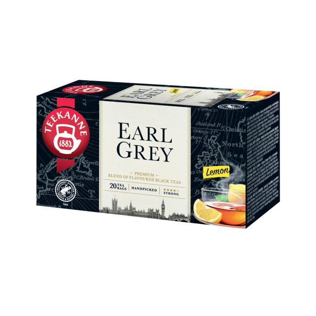 [PT614300] Čaj TEEKANNE čierny Earl Grey Lemon s vitamínom C HB 20 x 1,65g