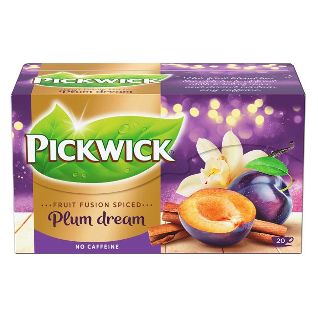 Tea PICKWICK plums with vanilla and cinnamon HB 20 x 2g