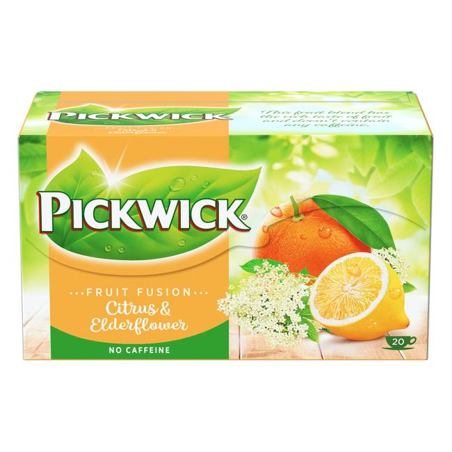 PICKWICK citrus tea with elderflower HB 20 x 2g