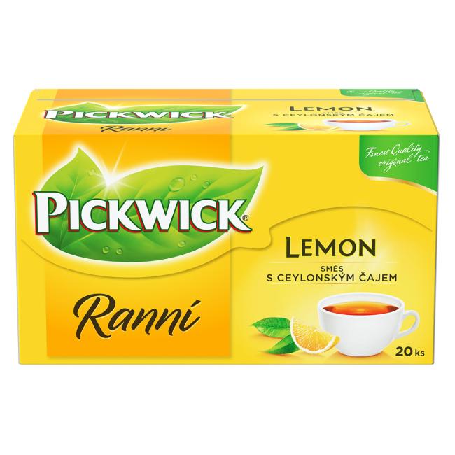 PICKWICK black morning tea with lemon 25 x 1.75g/ 20 x 1.75g