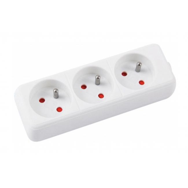 Extension cable Office Products with 3 sockets 3m