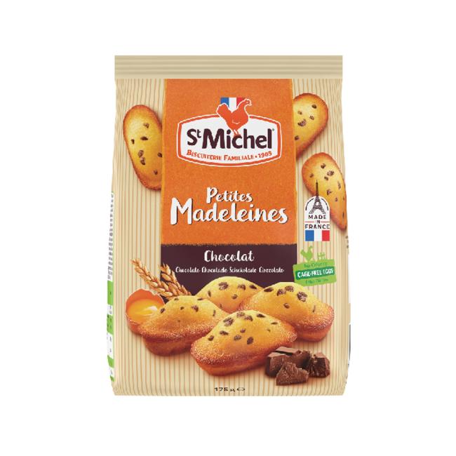 [PT640331] St Michel Mini Madlenky with pieces of chocolate 175g