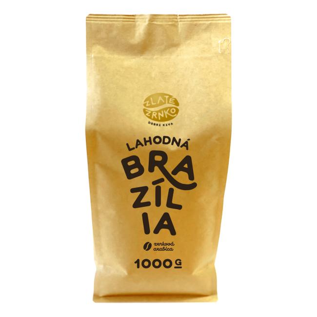 [PT645523] Káva zrnková Zlaté Zrnko Brazília 100% arabica 1kg