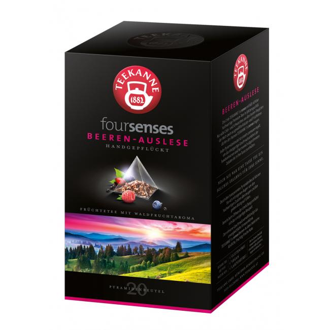 [PT647277] Čaj TEEKANNE FOURSENSES Beeren-Auslese HB 20 x 2,75g