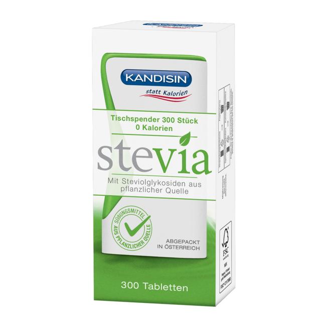 Sweetener Stevia Kandisin tablets 300 tablets