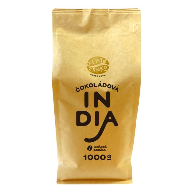 [PT649721] Káva zrnková Zlaté Zrnko India 100% arabica 1kg