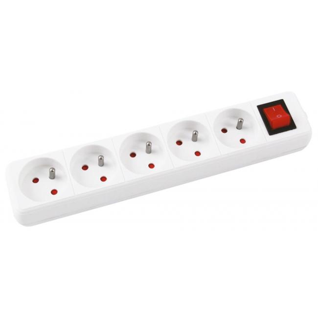 Extension cable Office Products with 5 sockets with switch 3m