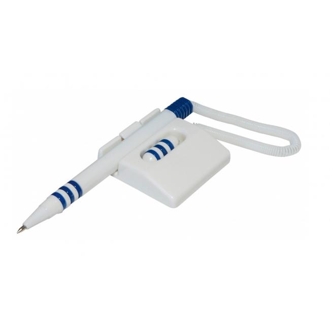 [OC621101] Pen with stand Office Products plastic blue-white horizontal