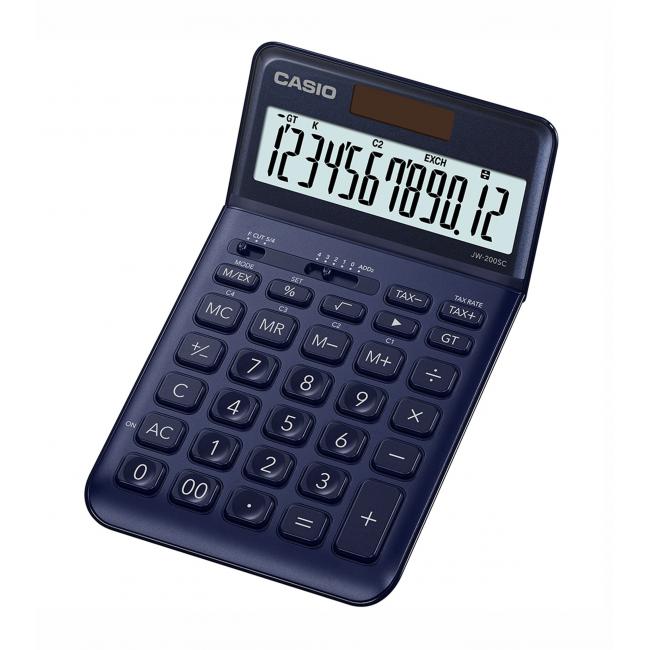 Calculator Casio JW-200SC NY dark blue