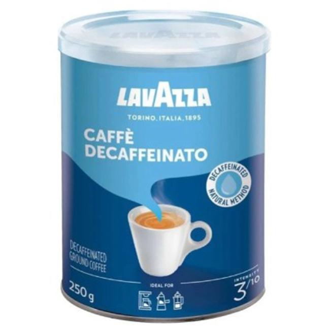 Coffee LAVAZZA DEK decaffeinated, ground, can, 250 g