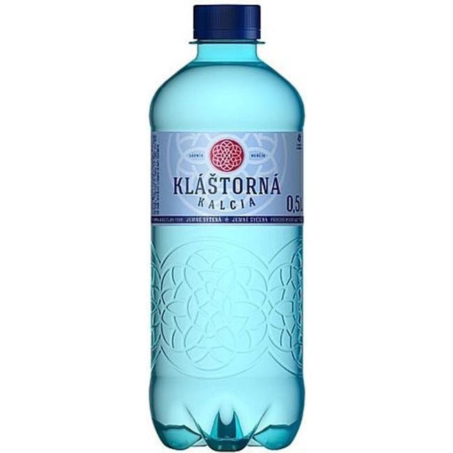 Mineral water Kláštorná Kalcia 12 x 0.5l lightly carbonated