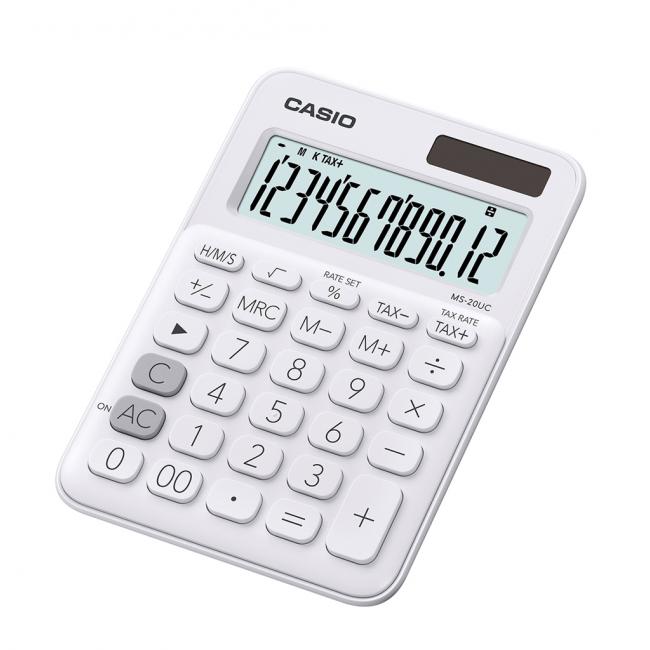 Calculator Casio MS-20UC white