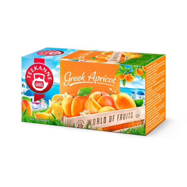 Teekanne World Of Fruits Grécka marhuľa HB 20 x 2,25g čaj