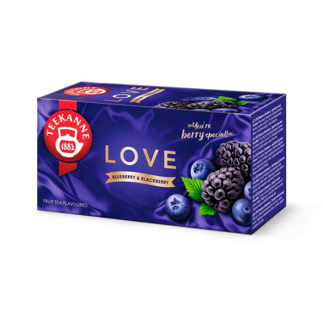 [PT697445] Čaj TEEKANNE Love Blueberry & Blackberry HB 20 x 2,25g
