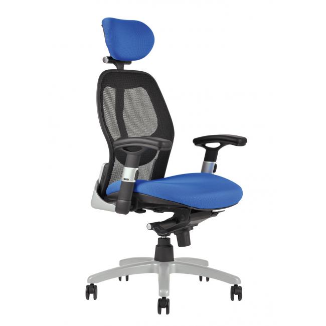 Office chair SATURN NET blue