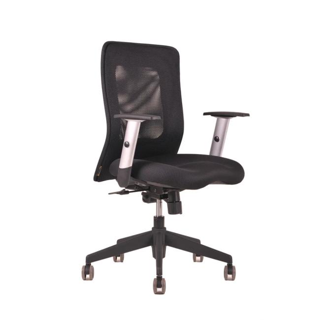 [OF141111] Office chair CALYPSO/Mauritia SY black