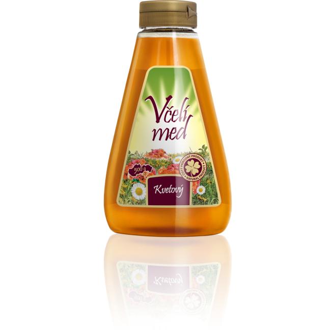 Včelí med MEDAS kvet s dávkovačom 500g