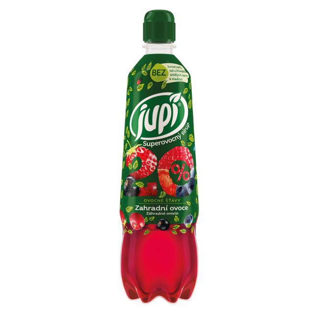 [PT700083] Jupí sirup Super ovocný hustý Záhradné ovocie 0,7l
