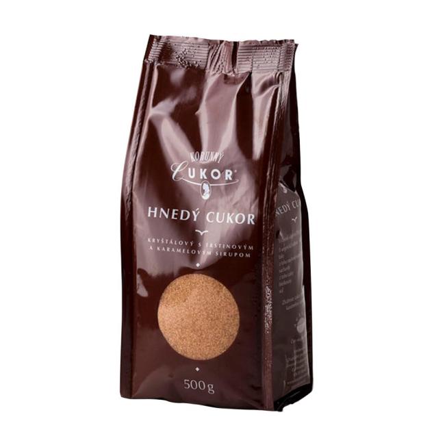 Hnedý kryštálový cukor so sirupom 500 g