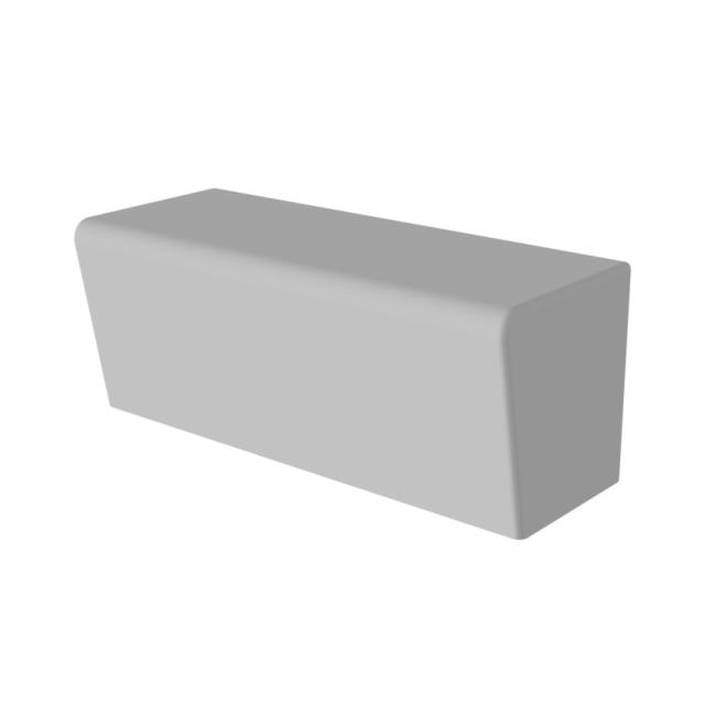 Čalúnený sedák CUBE CHAT SOFA malý, 70x50x50 cm, zákl