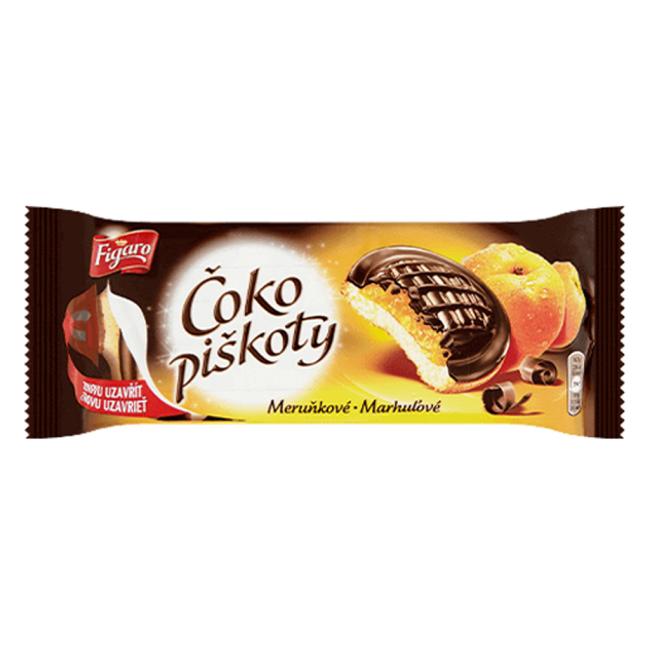 Figaro Choco piškóta marhuľová 147 g